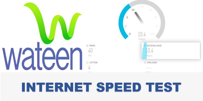 Fast Wateen Speed Test Check online